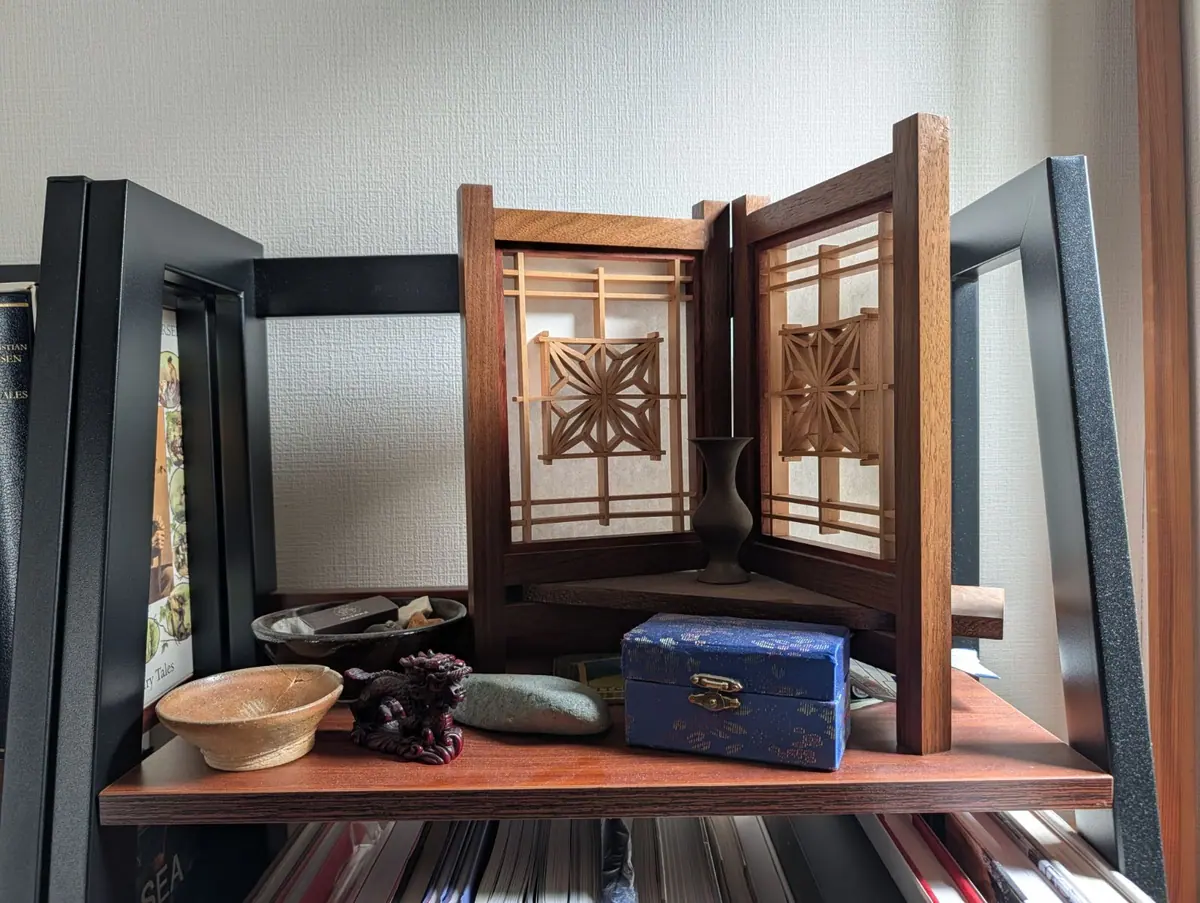 Asanoha Corner Screen, view 3